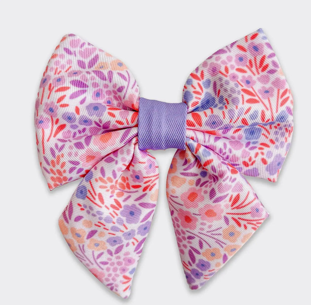 Lilac field Bow