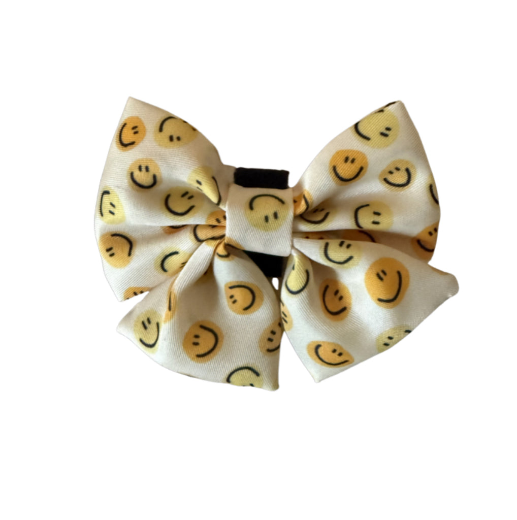 Happy Face Bow