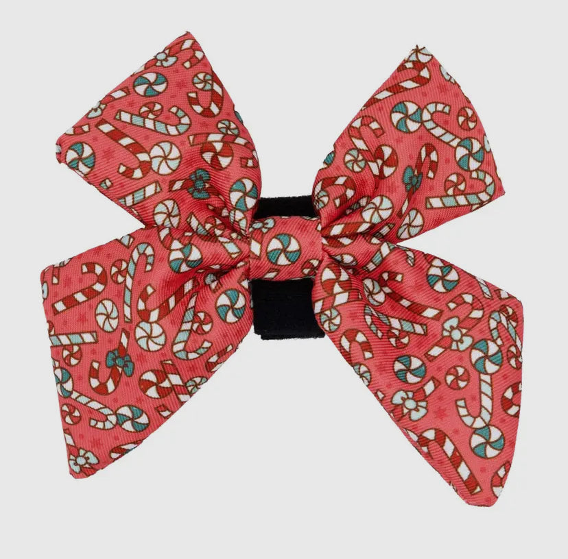 Candy Cane Bow