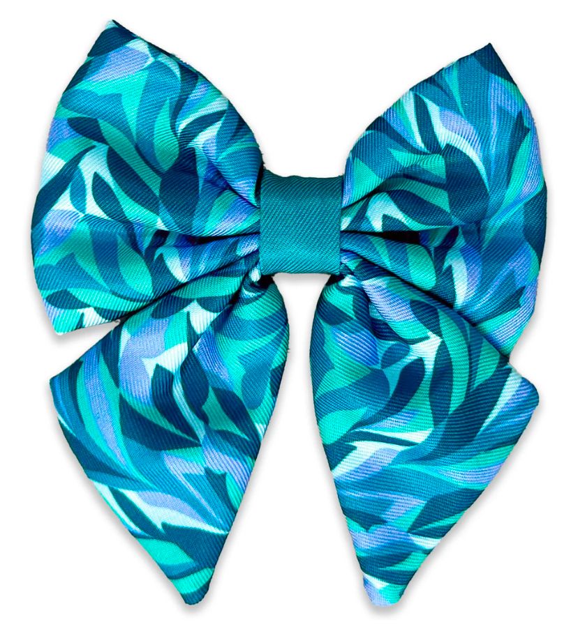 Azure Sailor Bow